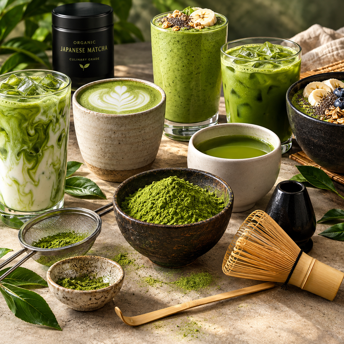 ORGANIC JAPANESE MATCHA CULINARY GRADE