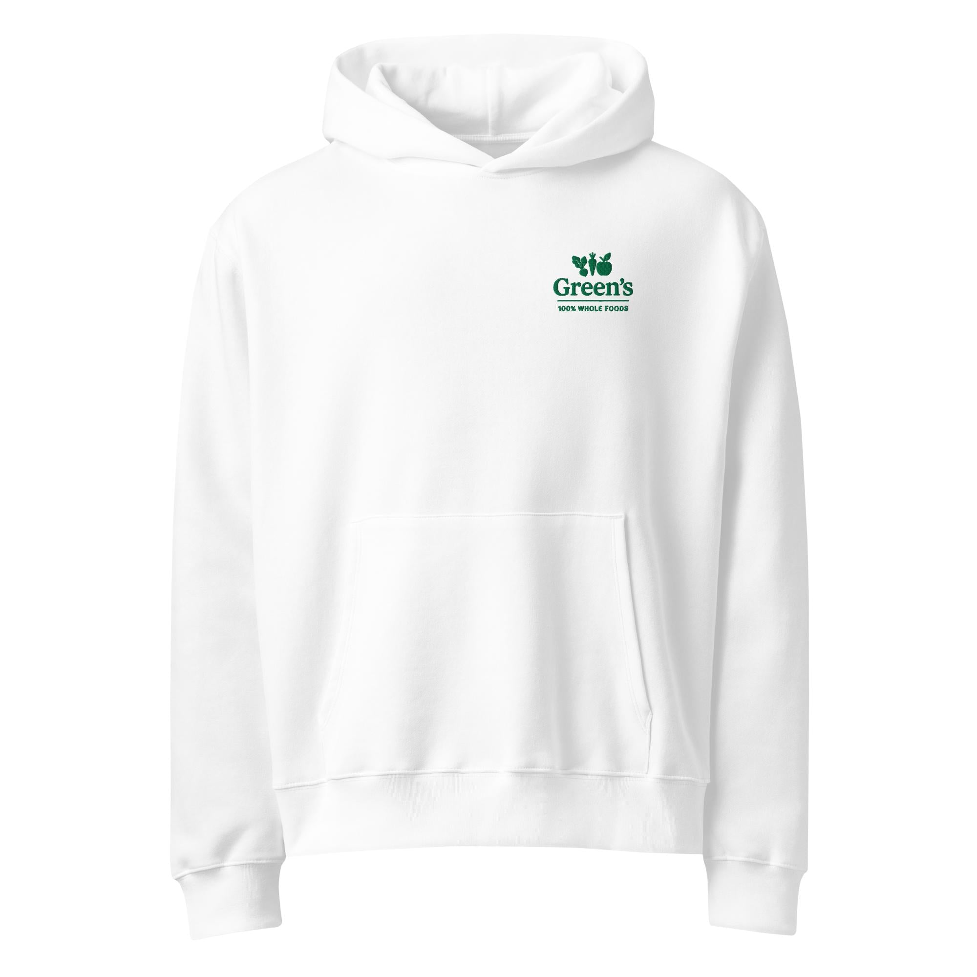 GREEN'S WHOLE FOODS HOODIE