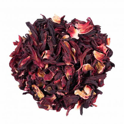 ORGANIC WHOLE LOOSE LEAF HIBISCUS TEA