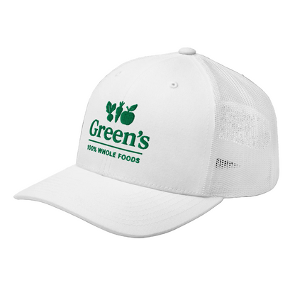 CASQUETTE DE CAMIONNEUR GREEN'S WHOLE FOODS (BLANCHE)